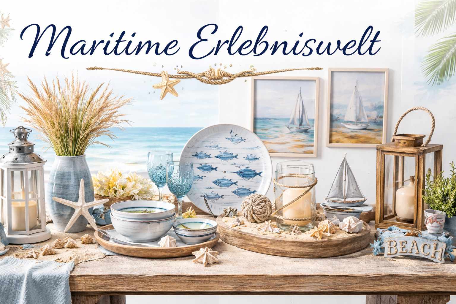 Maritime Deko kaufen | Maritime Erlebniswelt, Deko & Wohnaccessoires