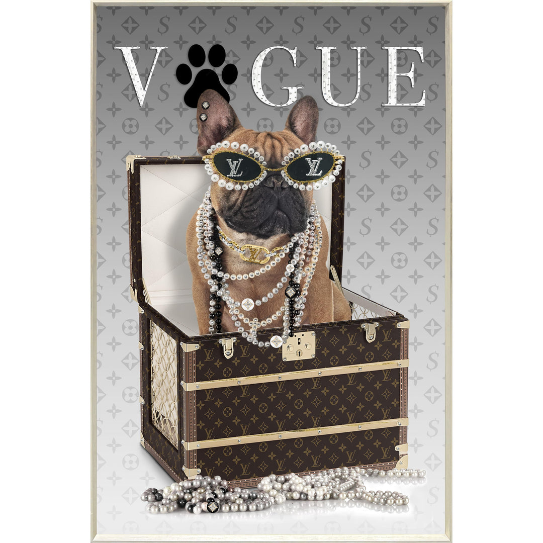 Diamant d’Art Collection – Wandbild „Travelling Dog“