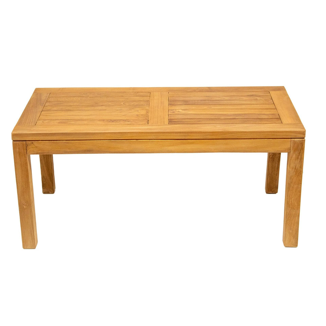 Unser Bestseller / Beistelltisch aus Teakholz – 100 x 50 cm