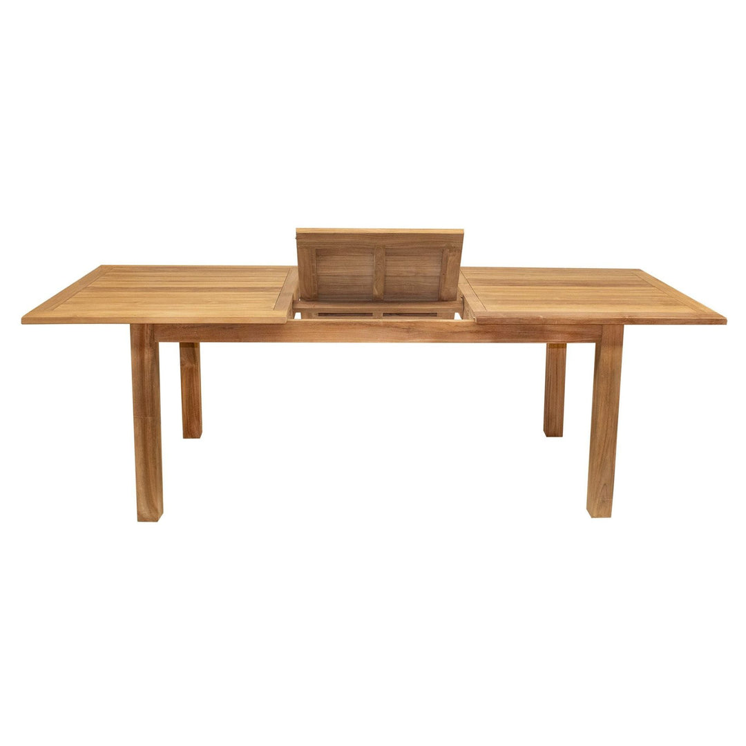 Teaka Natura Ausziehtisch  180/240 x 100 cm