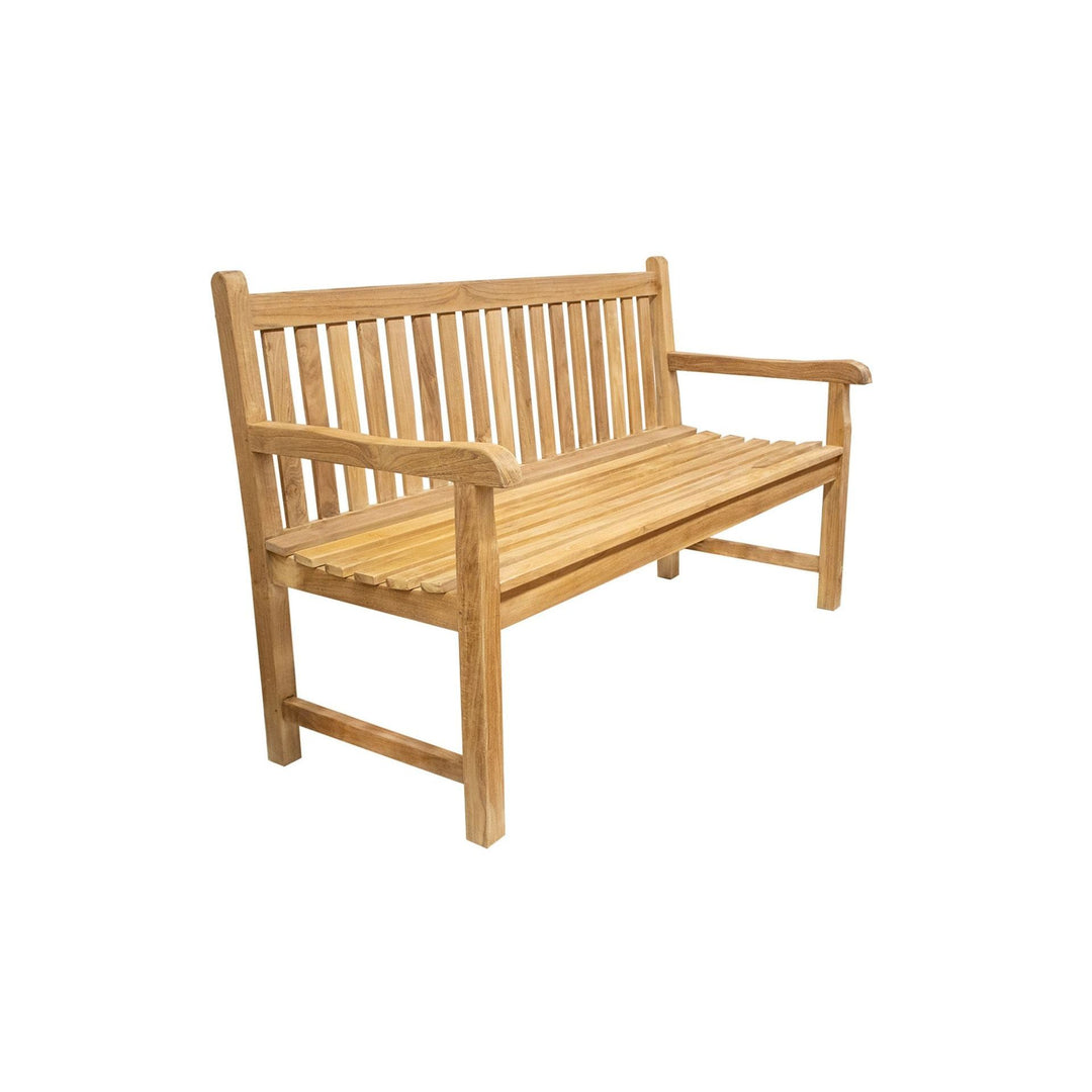 Gartenbank "Pica" – 120 cm – Aus hochwertigem Teakholz