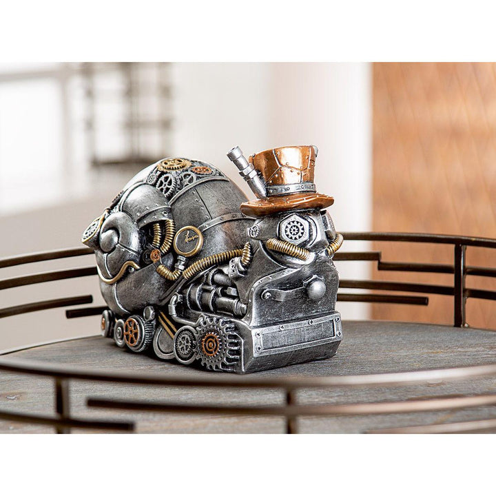 Figur, Schnecke, "Steampunk Snail"