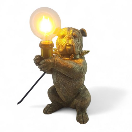 Bulldogge Tischlampe