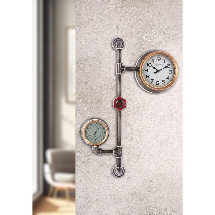 Wanduhr, "Abola", Metall