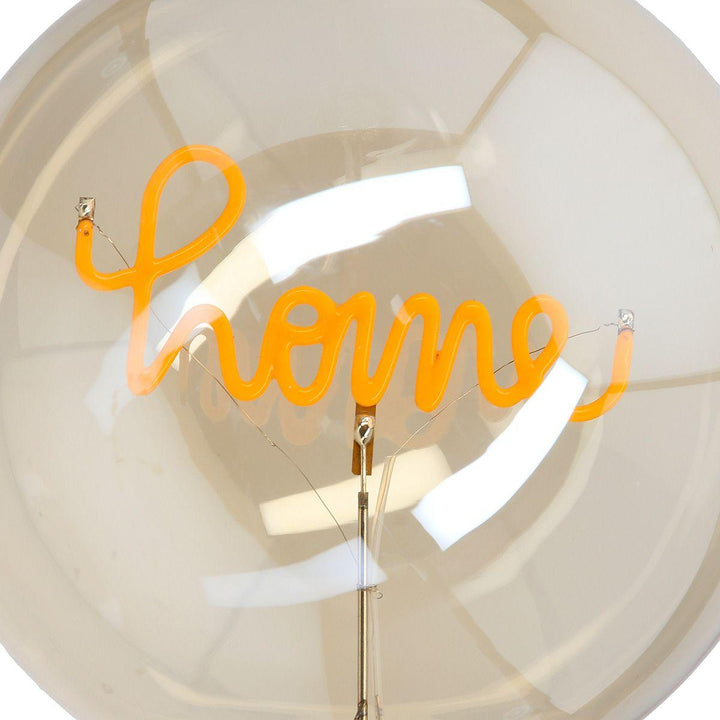LED-Leuchtmittel „Home“ – E27, Glas orange, 17 cm