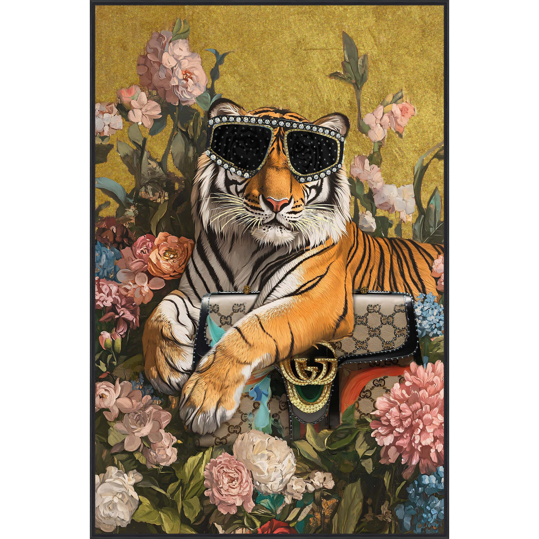 Diamant d’Art Collection – Wandbild „Luxury Tiger“