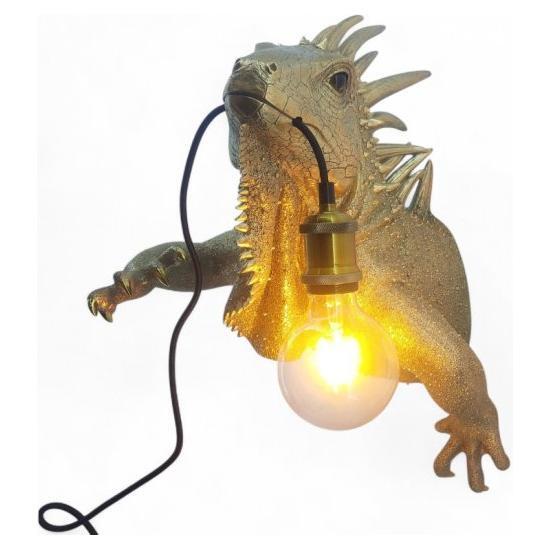 Chamäleon Tischlampe