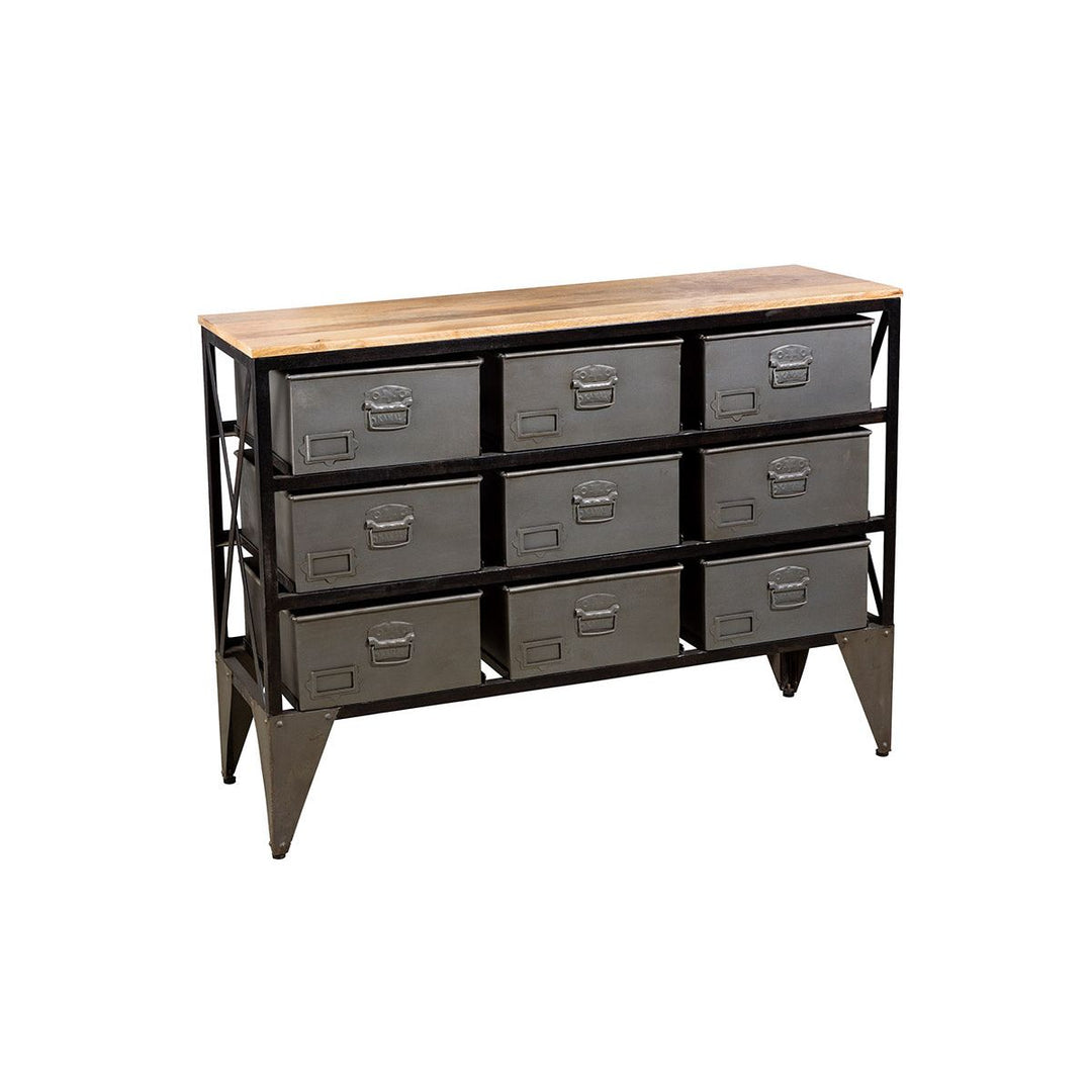 Industrial Kommode – Metall-Design mit Vintage-Charme