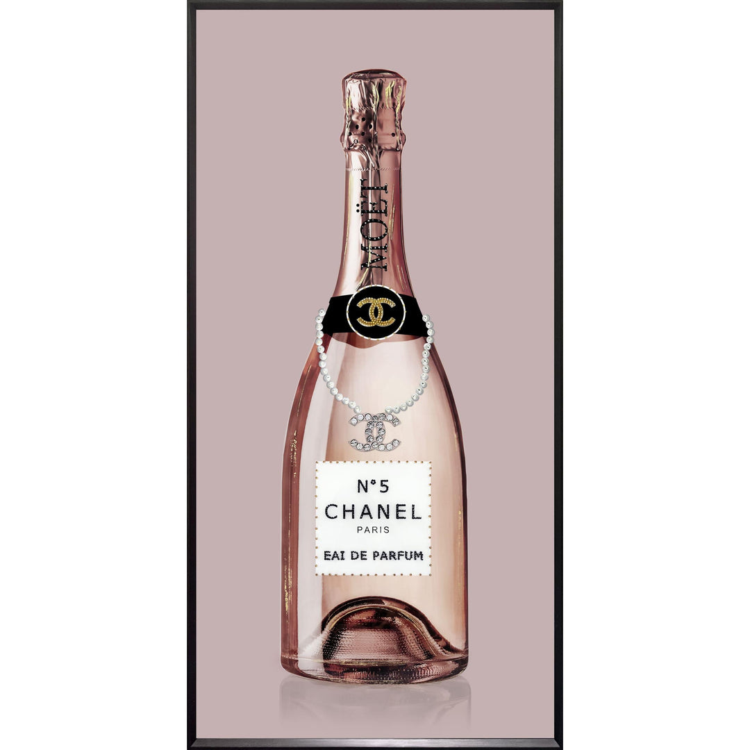 Diamant d’Art Collection – Wandbild „Champagner Rosé“