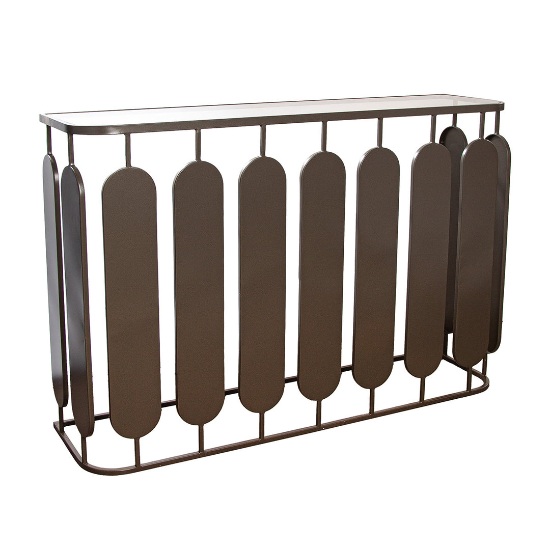 Sideboard „Zulu“ – Stilvolle Metall-Optik in Anthrazit