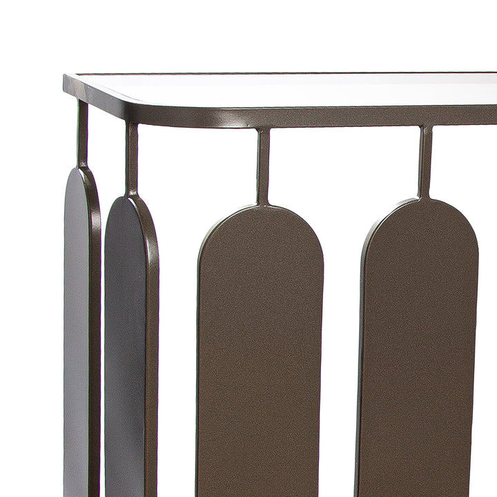 Sideboard „Zulu“ – Stilvolle Metall-Optik in Anthrazit