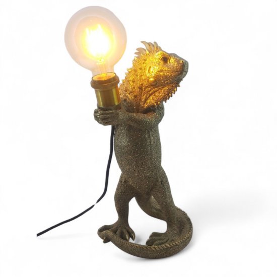 Chamäleon Tischlampe