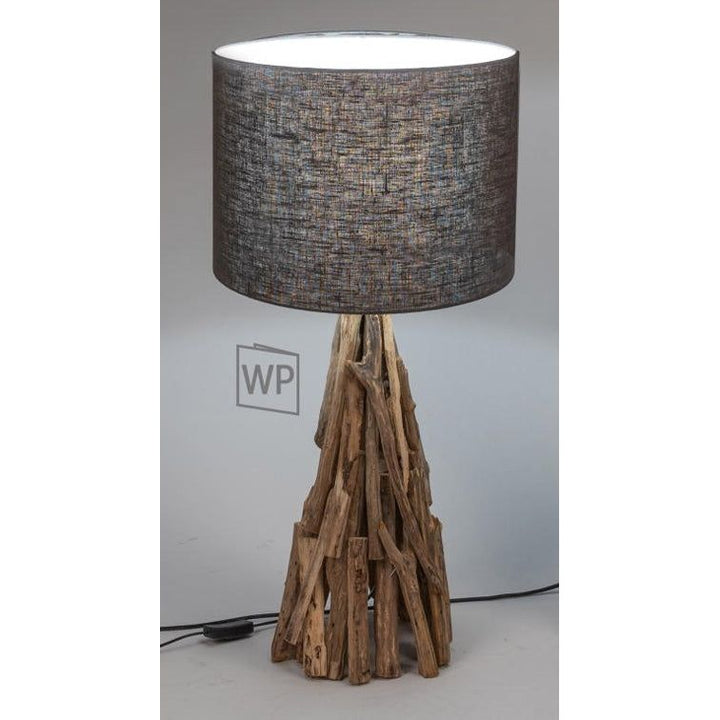 Deko-Lampe aus Kastanienholz – in 2 Größen erhältlich