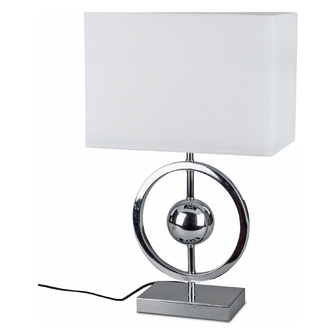Tischlampe 1 Kugel Eckig