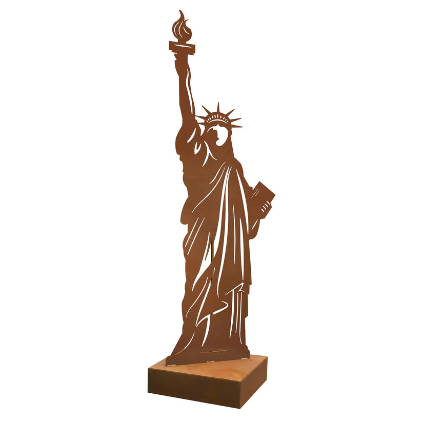 Freiheitsstatue – Dekoskulptur aus Metall
