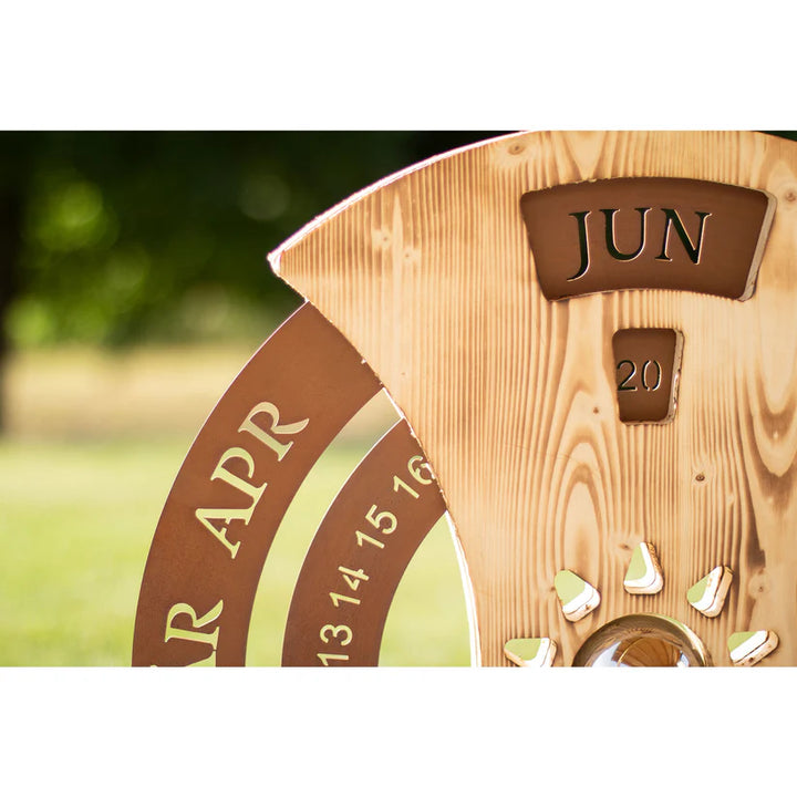 Drehkalender „Jahreszeitenrad“