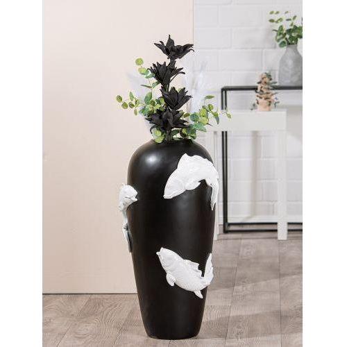 Bodenvase, "Koi", Fischmotiv - Luxurelle-Shop