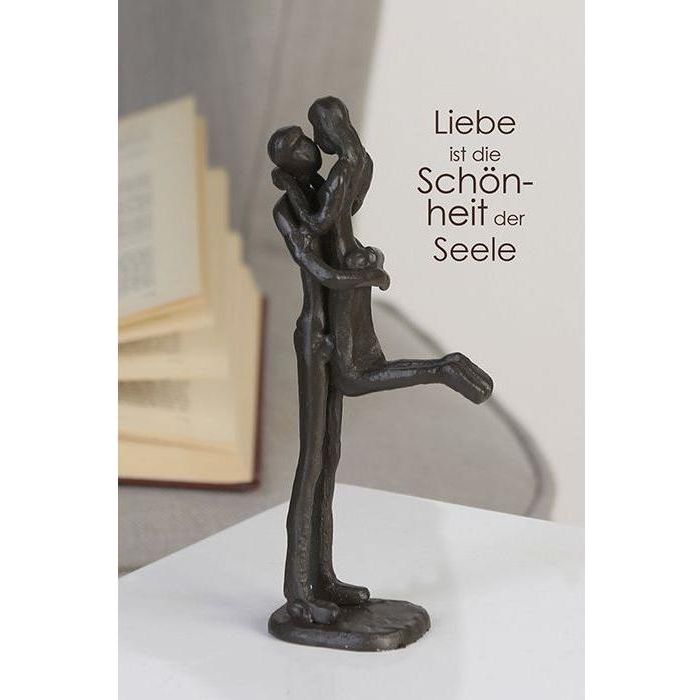 Eisen Design Skulptur "Kissing" - Luxurelle-Shop