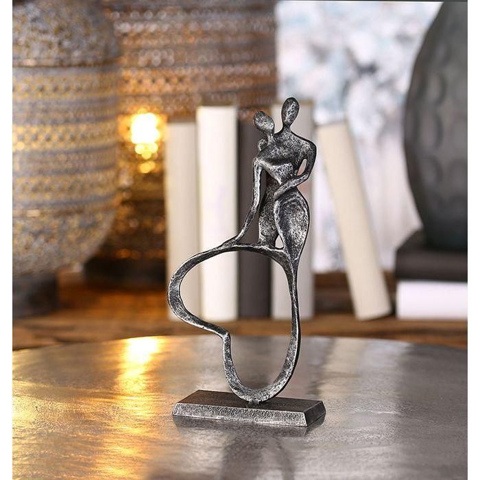 Eisen Design-Skulptur "Stand by me" - Luxurelle-Shop
