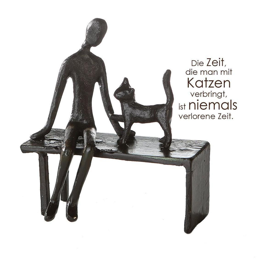 Eisen Design Skulptur "Zuwendung" - Luxurelle-Shop