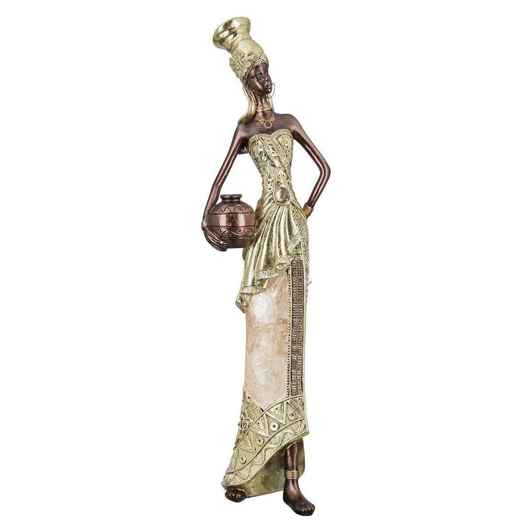 Figur, Afrikanische Frau, "Aminata" - Luxurelle-Shop