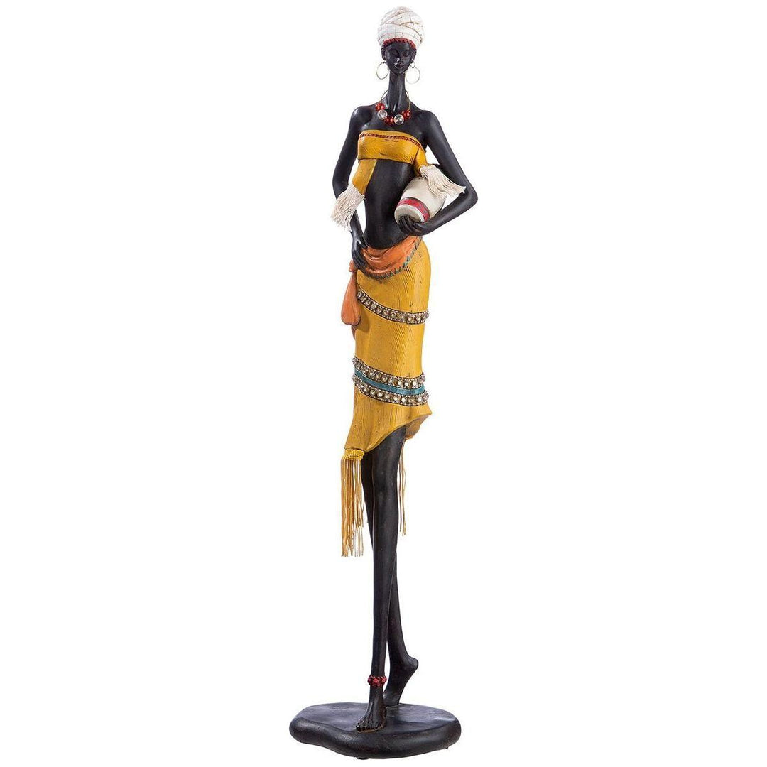 Figur, Afrikanische Frau, "Auma" - Luxurelle-Shop