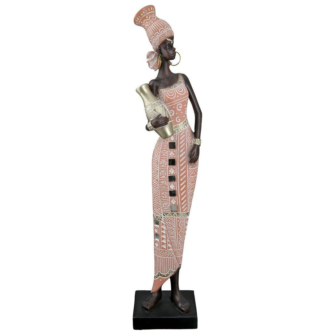 Figur, Afrikanische Frau, "Malaika" - Luxurelle-Shop