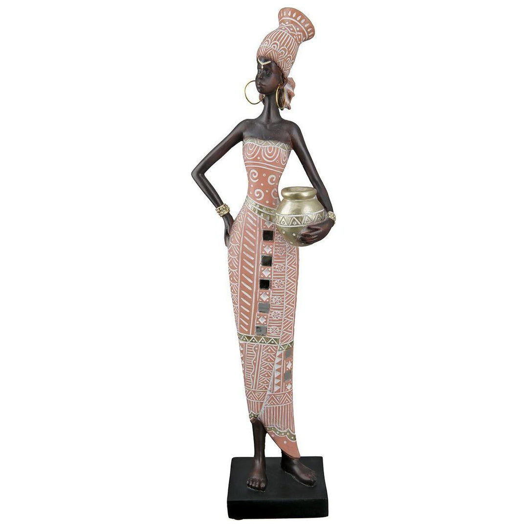 Figur, Afrikanische Frau, "Malaika" - Luxurelle-Shop