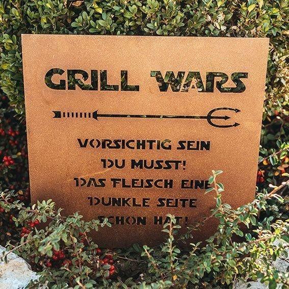 GEDICHTTAFEL - GRILL WARS - Luxurelle-Shop