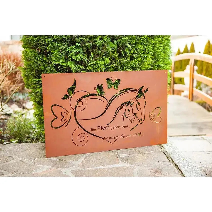 GEDICHTTAFEL - PFERDELIEBE - Luxurelle-Shop