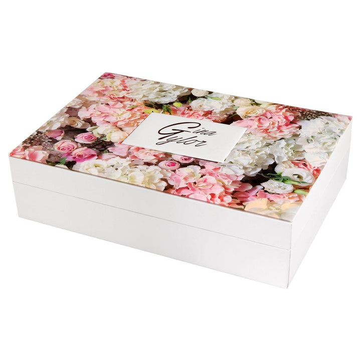 Gina Tylor Damengeschenkset mit Armbanduhr, Halskette und Ohrringen, schwarz/anthrazit - Luxurelle-Shop