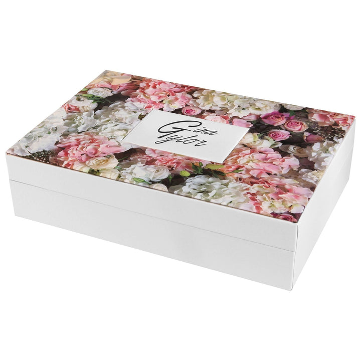 GinaTylor Damengeschenkset mit Armbanduhr, Halskette und Ohrringen,rot/silberfarbig - Luxurelle-Shop