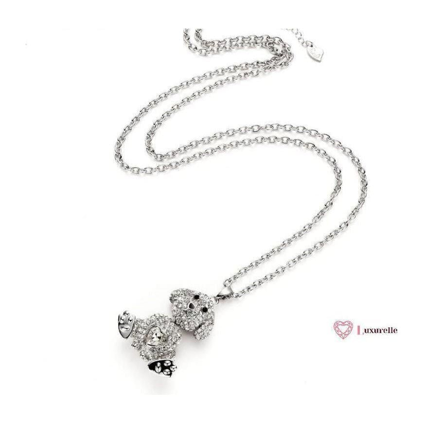 Halskette Hund mit Herz - Luxurelle-Shop