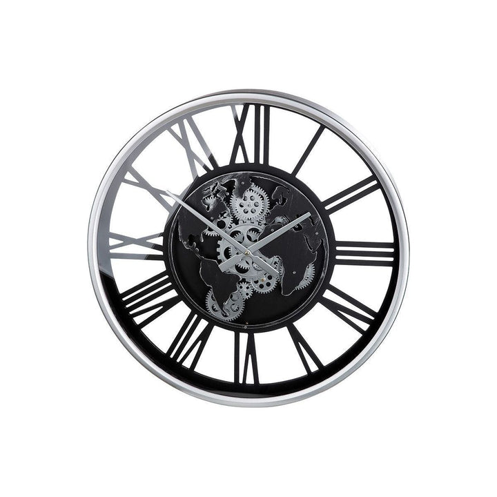 Holz/Metall Wanduhr - Luxurelle-Shop