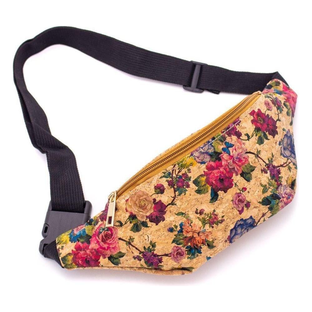 Kork Bauchtasche Rose - Luxurelle-Shop