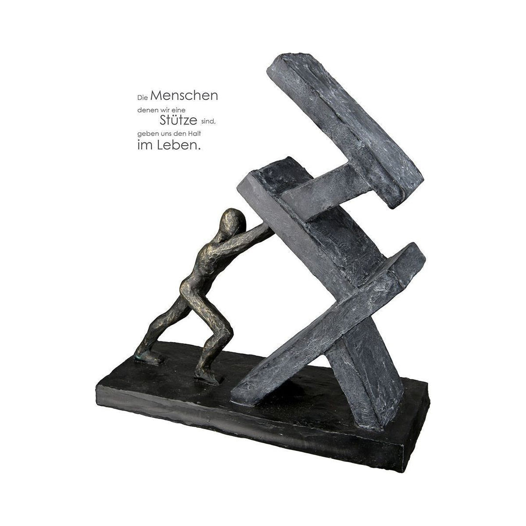Poly Skulptur Buchstütze "Holding" - Luxurelle-Shop