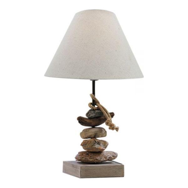 Tischlampe mit Steinen - Luxurelle-Shop