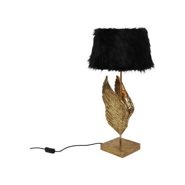 Tischleuchte Engelsflügel, gold - Luxurelle-Shop