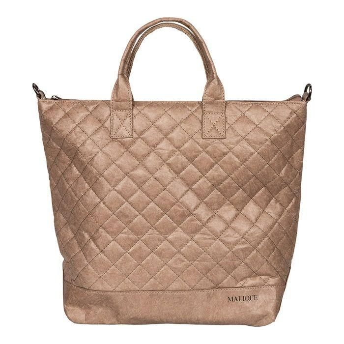 Waxed Paper Shopper Handtasche - Luxurelle-Shop