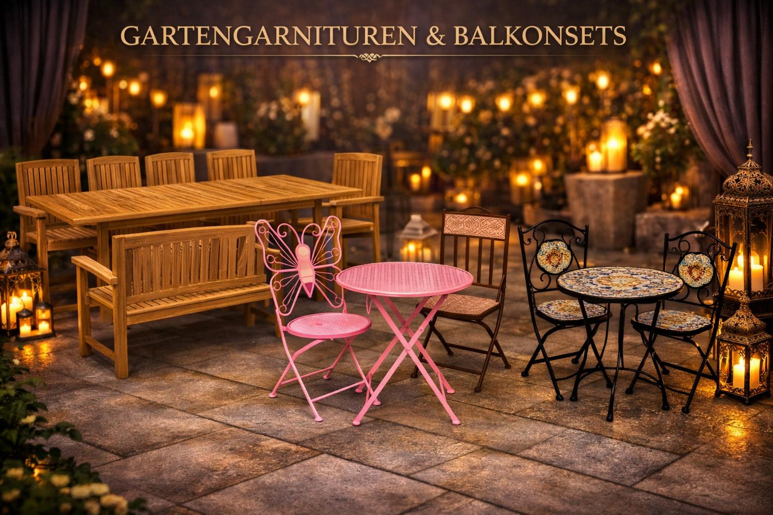 Gartenmöbel - Sets