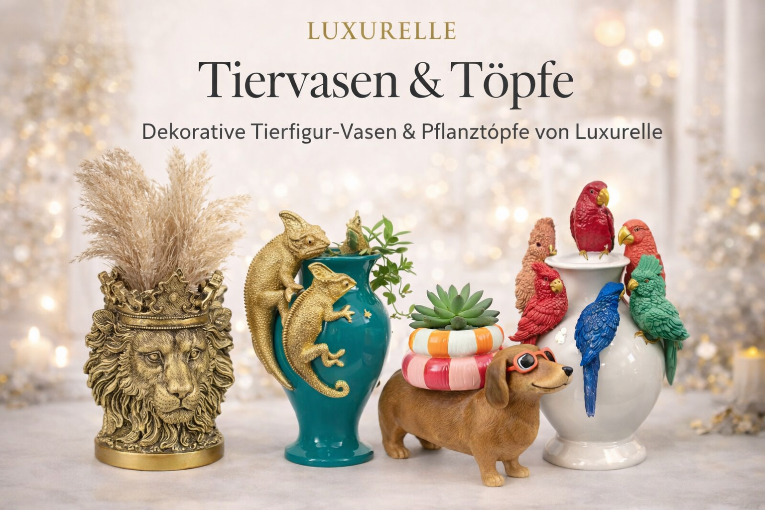 Tier Vasen & Töpfe