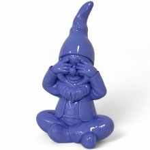 Zwerg nichts sehen 25 cm – moderne Dekofigur aus Kunstharz in 6 Farben