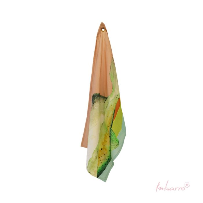 Küchentuch Fisch Design 2er Set – dekorative Baumwolltücher im maritimen Stil