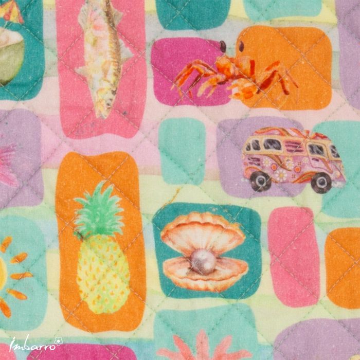 Topflappen Tropical 2er Set – farbenfrohe Küchenhelfer aus Baumwolle im Sommerdesign