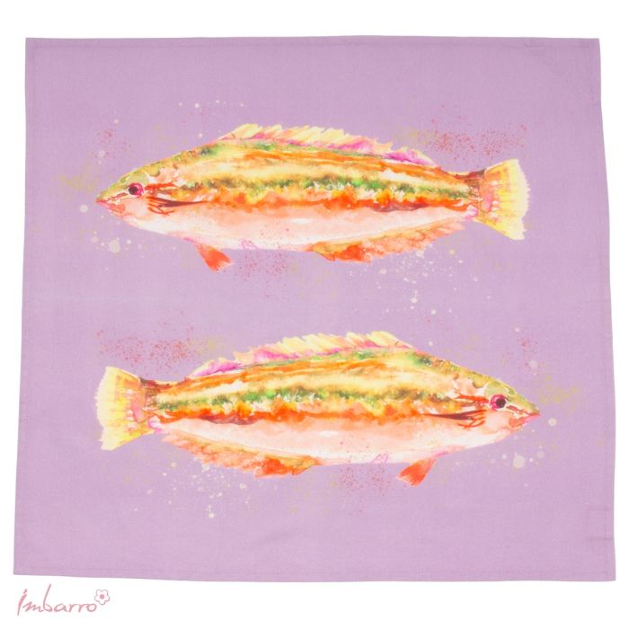 Küchentuch Fish 2er Set – stilvolle Baumwolltücher im maritimen Design