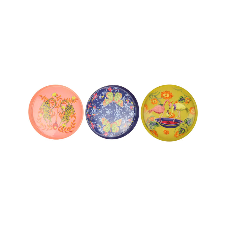 Tabletts Asian Fauna 3er Set