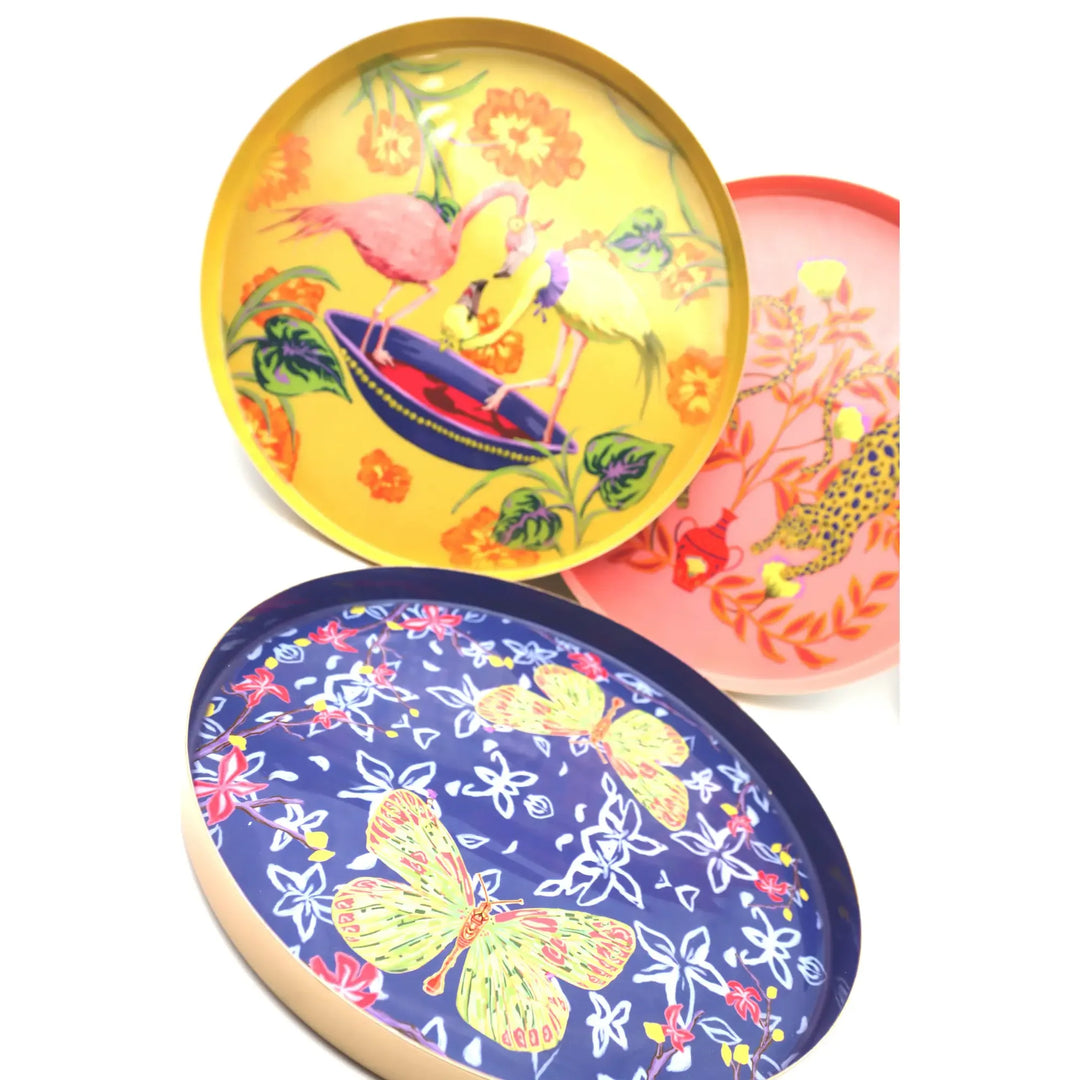 Tabletts Asian Fauna 3er Set