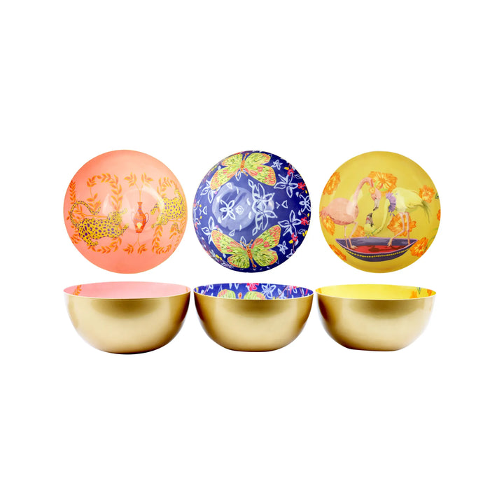 Schalen Asian Fauna 3er Set