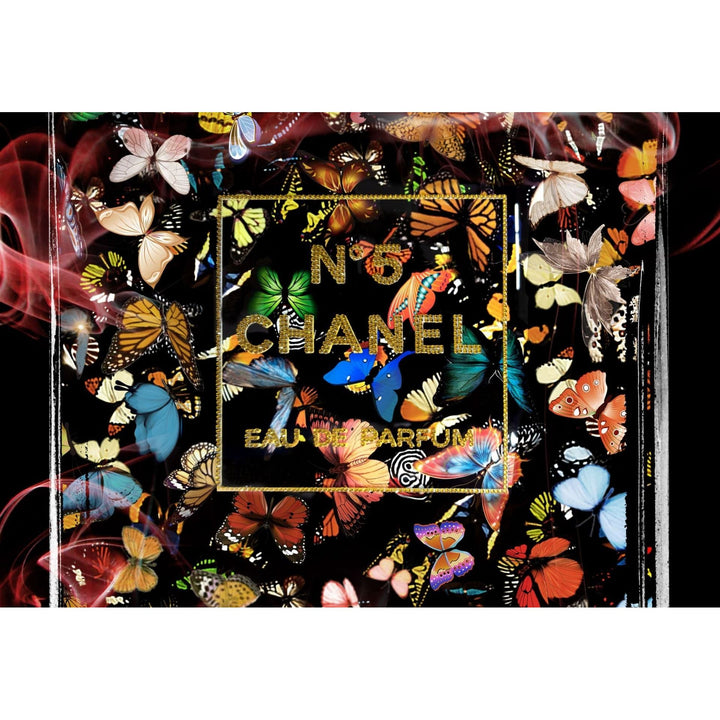 Diamant d`Art Collection Wandbild Butterfly Flacon No.5