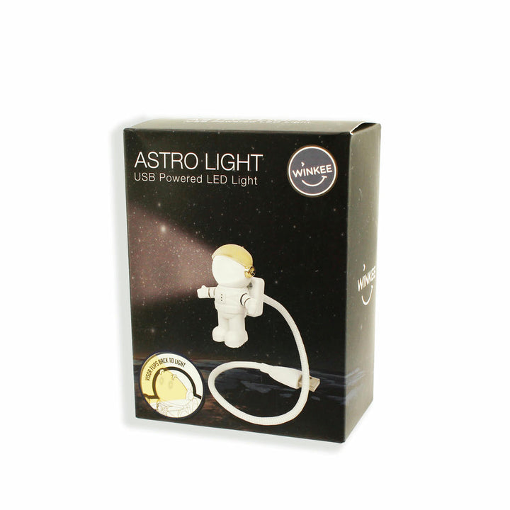 Astronaut LED Lampe – USB Tischleuchte mit Visier Schalter für Laptop und PC